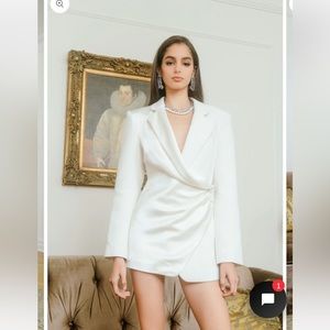 Nana Jacqueline Elora Dress in White